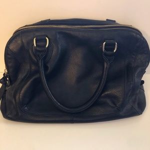 Audrey Brooke Paramount Leather Satchel